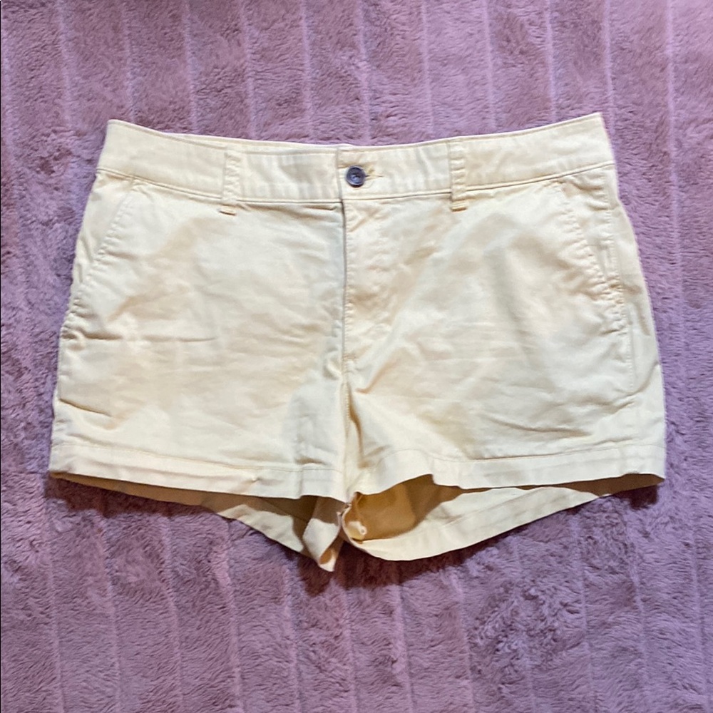 Women's Yellow Shorts